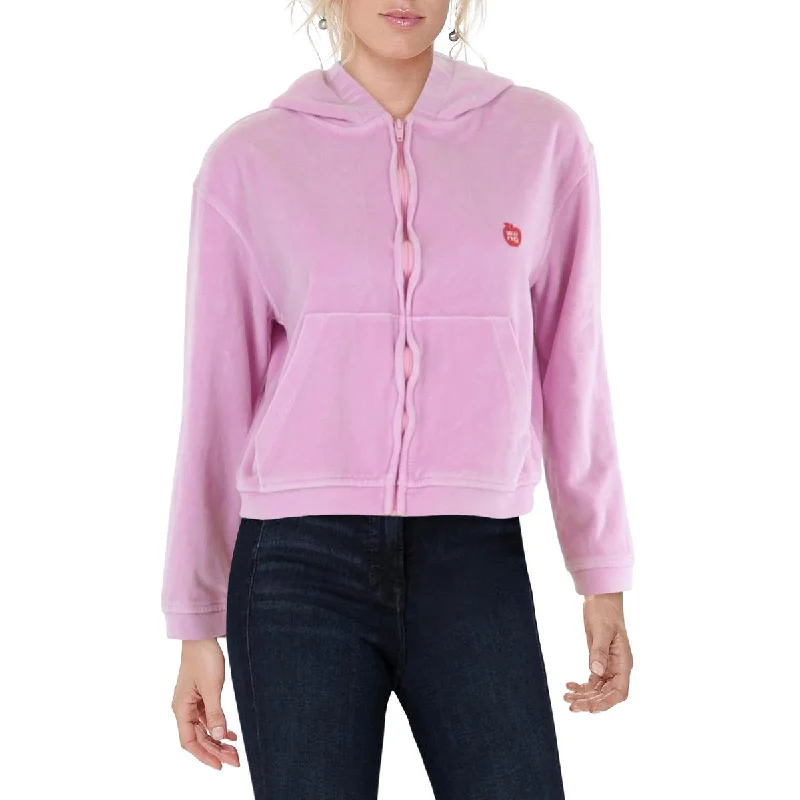 Women's Everyday Garments Womens Zip Up Hoodie Top Zip Hoodie