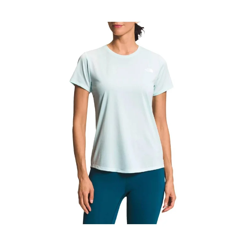 Comfortable Women's Clothing The North Face Women's Elevation Short Sleeve - Skylight Blue FINAL SALE