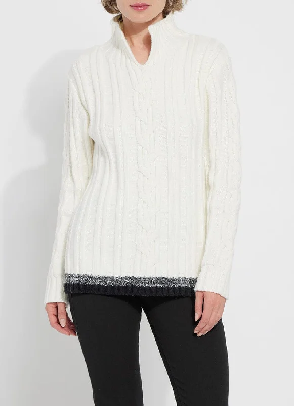 Timeless Women's Apparel Cozy Cable Alana Sweater