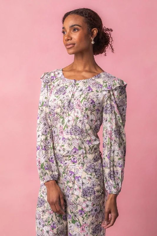 Stylish Clothes For Women Lo Blouse in Floral Bloom - FINAL SALE