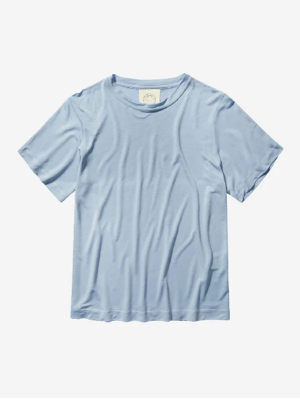 Women's Professional Garments Lightweight Womens' Lyocell T-Shirt | Powder Blue