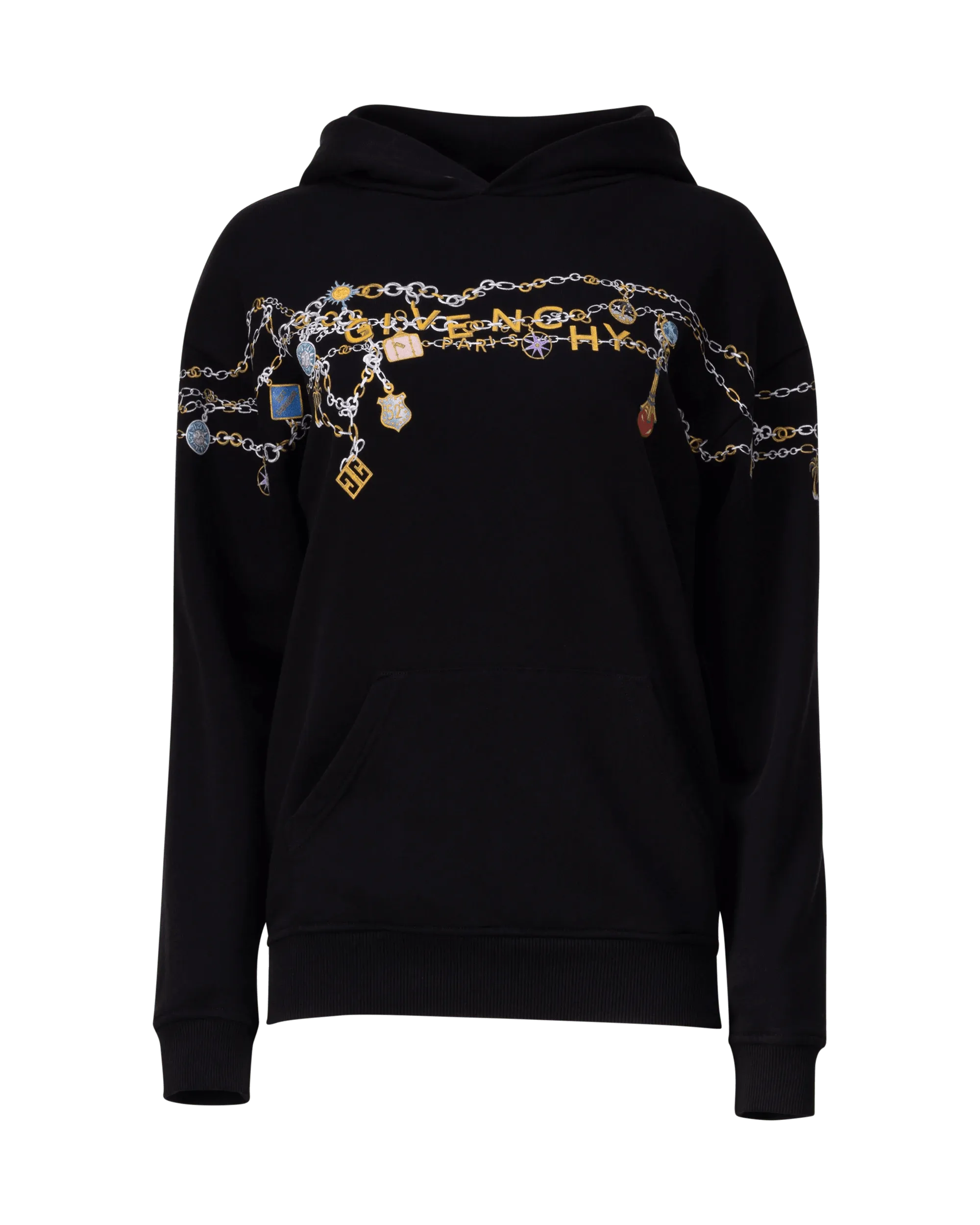 Women's Night-Out Clothes Embroidered Casual Fit Hoodie