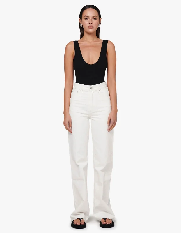 Women's Trendy Activewear Apparel Reina Bodysuit - Black