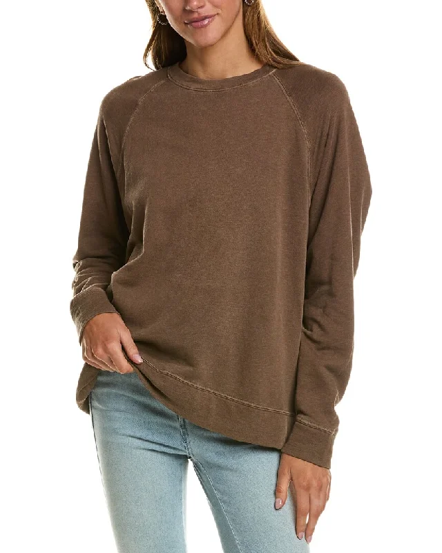 Women's Trendy Activewear Apparel James Perse French Terry Hoodie