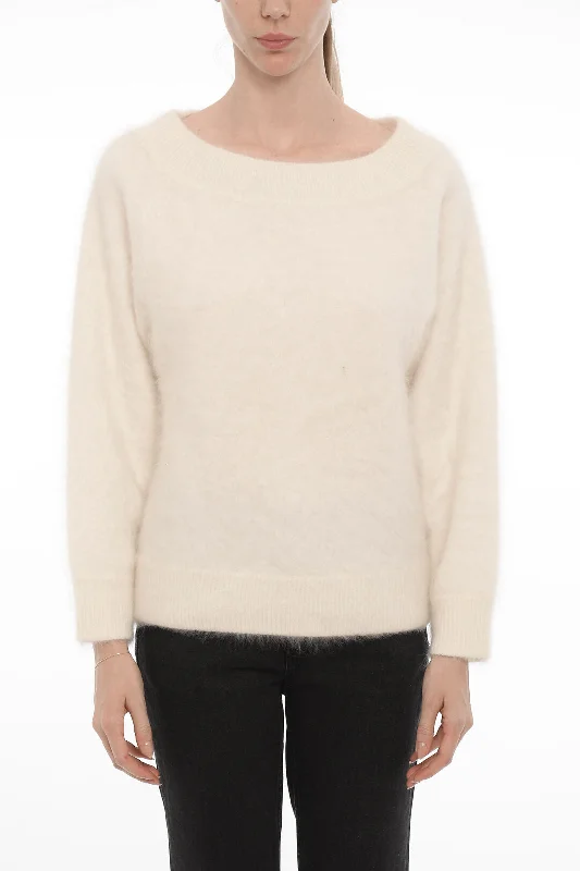 Affordable Women's Clothes Lisa Yang Cashmere Boat Neckline Sweater