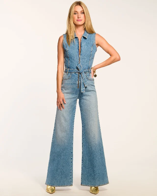 Women's Clothing Sets Jemma Denim Jumpsuit