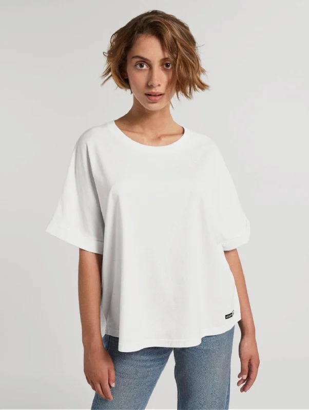 Women's Trendy Garments Vegan Women's Collider Oversized Boxy T-Shirt | Multiple Colours