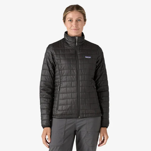 Women's Holiday Clothing Patagonia Women's Nano Puff Jacket - BLACK