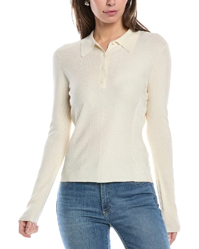 Women's Outdoor Attire rag & bone Pacey Polo Sweater