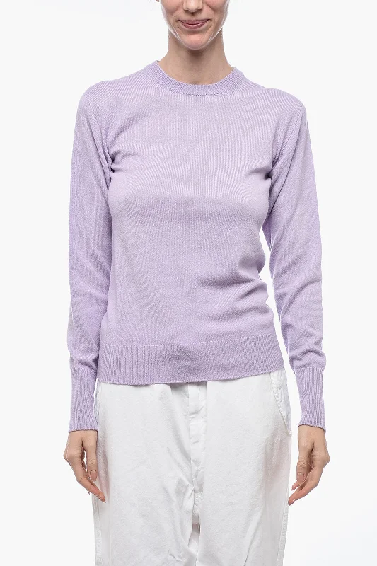 Women's Evening Wear Outfit Jil Sander Crew Neck Pure Cashmere Sweater