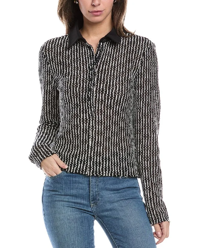 Women's Active Outfit For Fitness rag & bone Gigi Polo Sweater