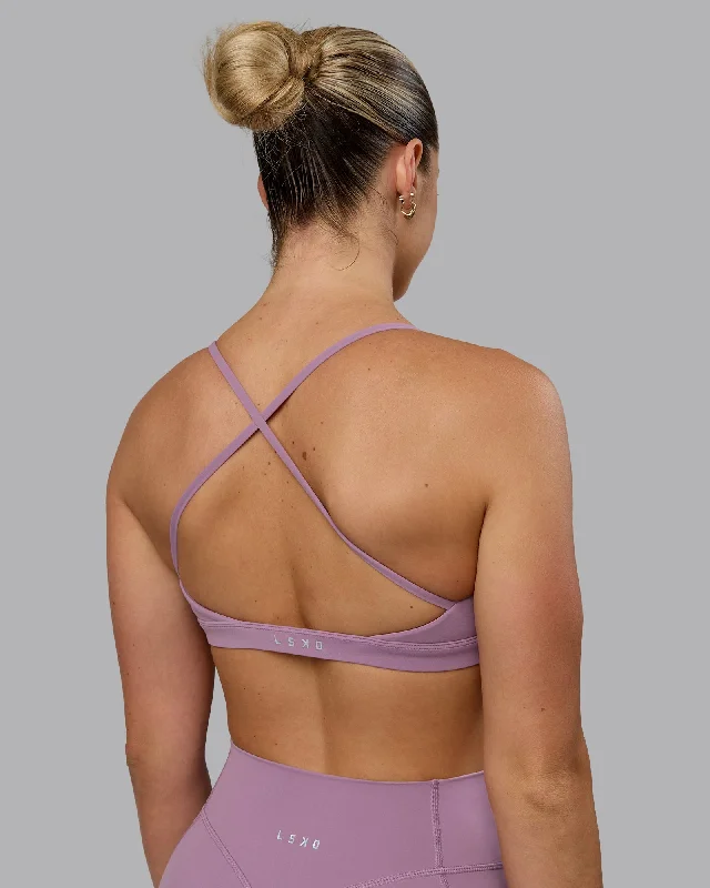 Women's Clothing For Work Ascend Sports Bra - Grape