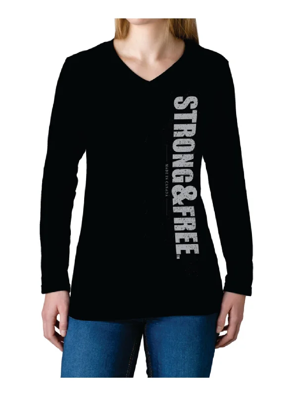 Chic Women's Garments Women's Strong & Free™ Logo Long Sleeve T-Shirt