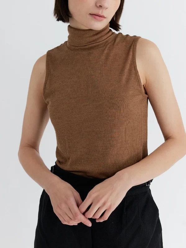 Summer Fashion Marian Top Brown