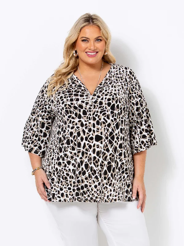 Valentine's Special Bedrock Floaty Sleeve Top