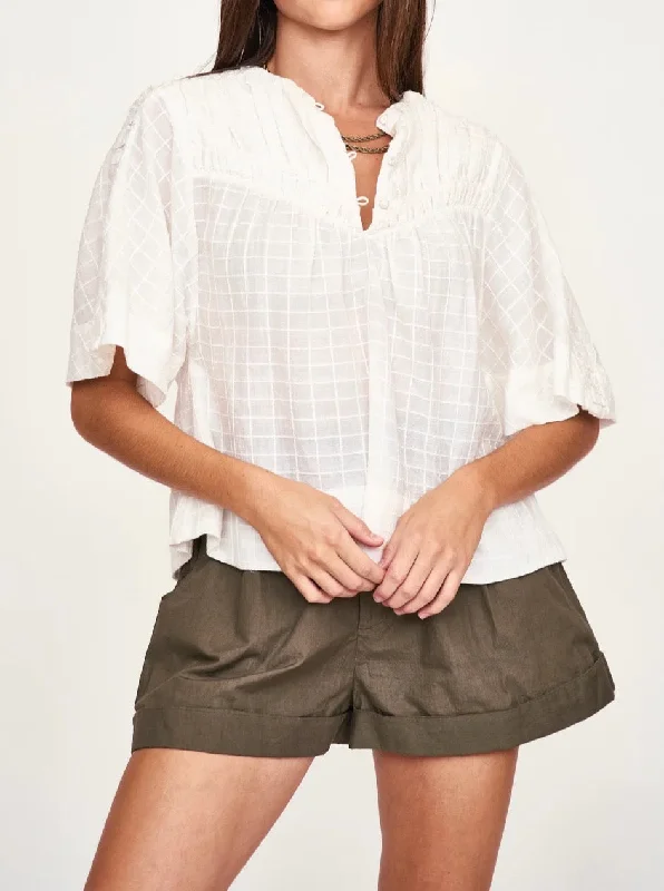 Limited Stock, Big Sale Mirth Marrakesh Top in White