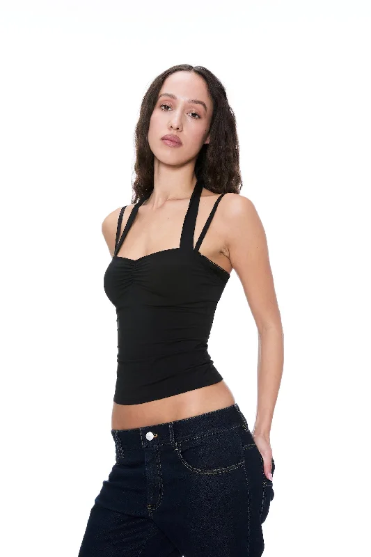 Trendy Street Style PILAR TOP - BLACK