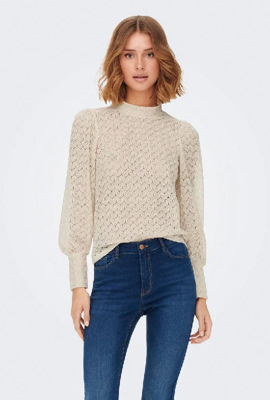 Chic & Modern Sales JDY AVERY L/S LACE TOP