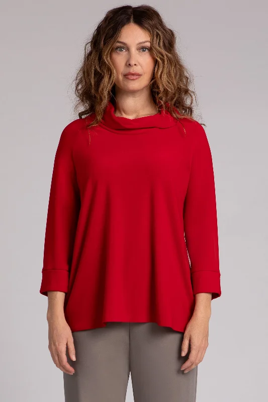 Dive Into Trendy Styles Wide Cuff Raglan Sleeve Top | Poppy