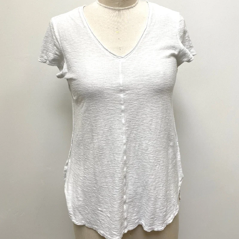 Chic & Cozy Collection CC - Cotton Linen V-Neck Top