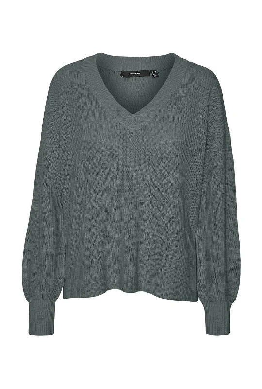 Low Price Special VERO MODA ZIA LS VNECK KNIT