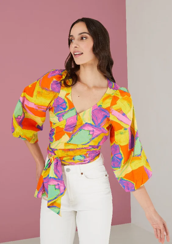 Fashion-Forward Offers The Molly Wrap Top