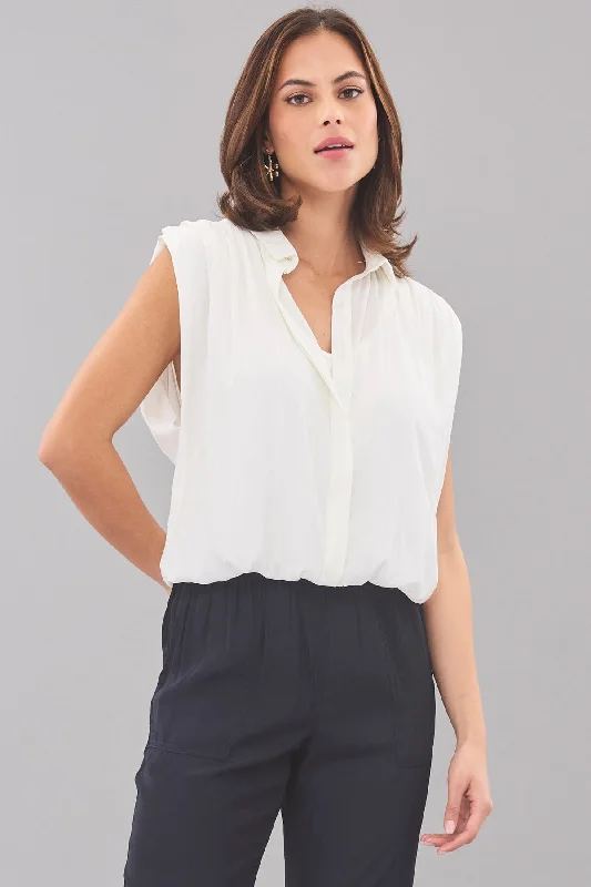 Trendy Pulse Bubble Hem Shirt