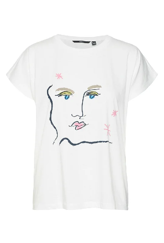 Don't Miss Out VERO MODA JOLENE ONE LINE F SS TOP