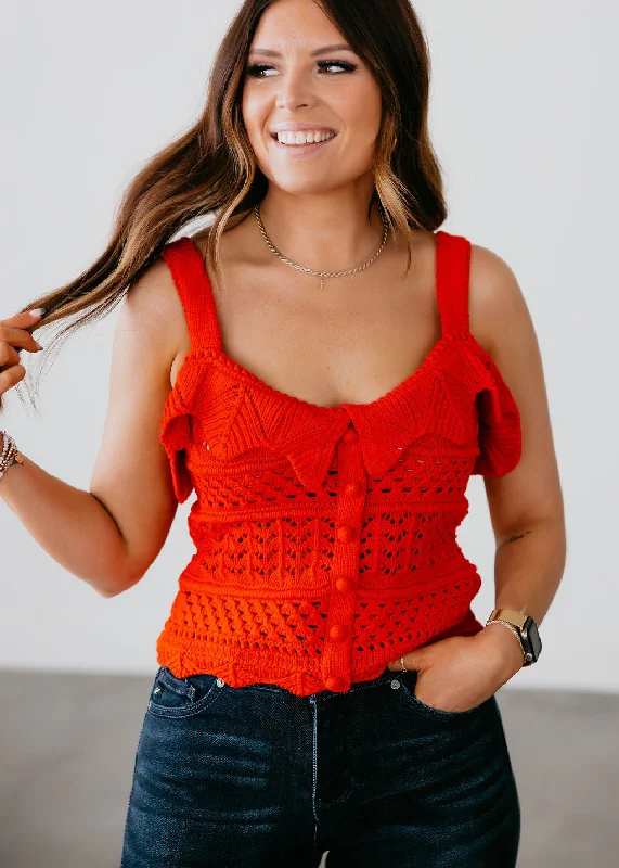 Luxe Style Discounts Ranie Crochet Top