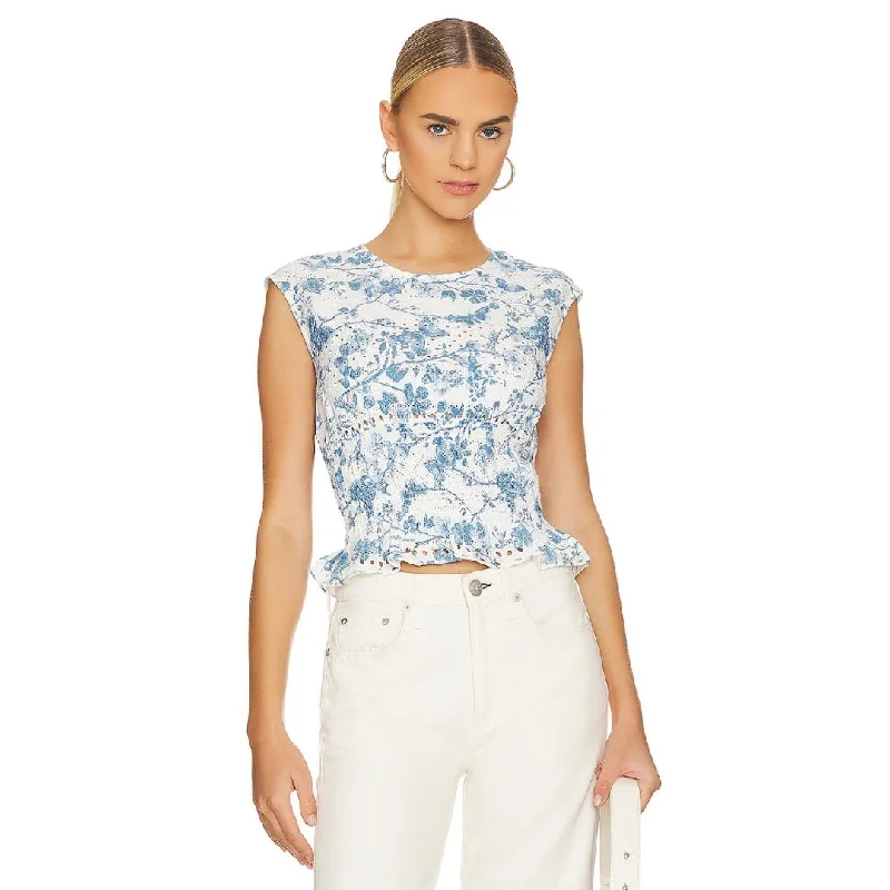 Latest Trends Gabriela Top (Faded Blue)