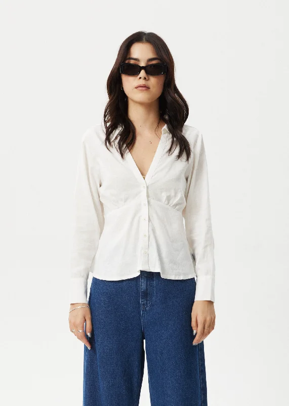 Affordable Trendy Fashion AFENDS Womens Archive - Shirt - White