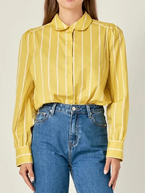 Hurry Before It's Gone Gretchen Stripe Shirt