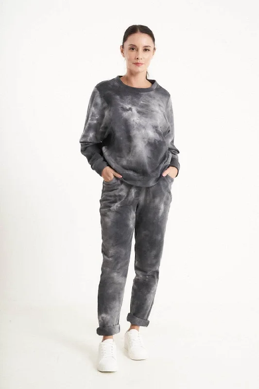 New Arrivals Saloos Tie-Dye Winter Lounge Tracksuit