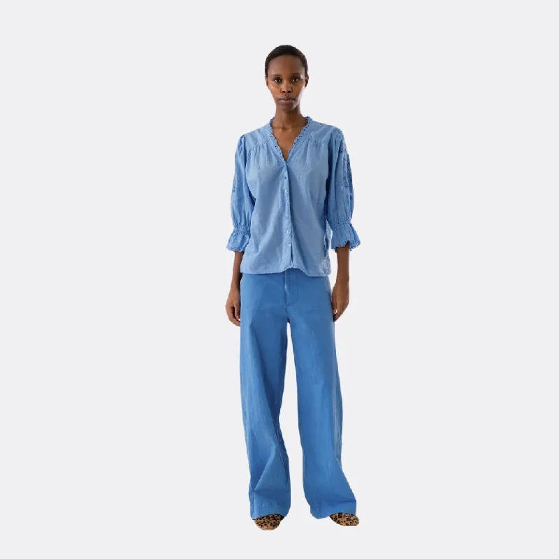 Feminine Style Promotions CharlieLL Shirt (Blue)