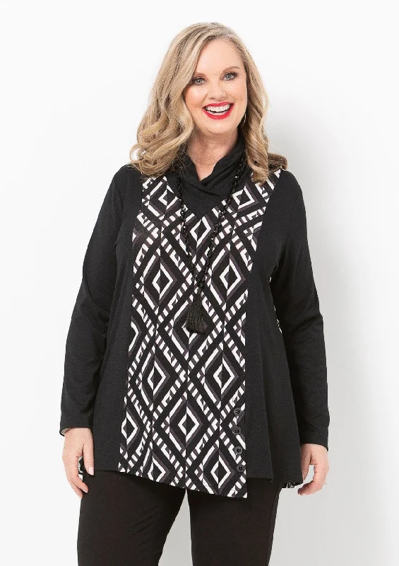 Hot Sale Overlook Contrast Top