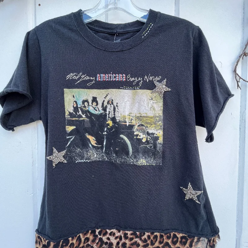 Valentine's Special VH-Rock42 Neil Young Leopard Ruffle M