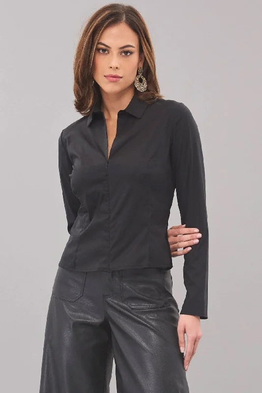 Style Without Limits Stretch Poplin Shirt