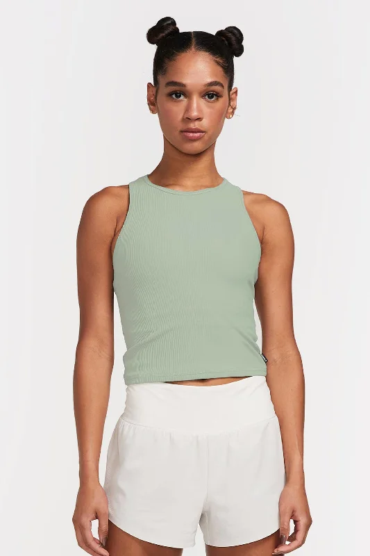 Women's Clothing Outfit Set ALRN RIB CROP TANK