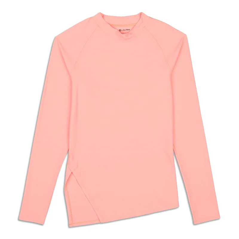 Charming Women's Garments Asymmetrical Tennis Long Sleeve Shirt - Resale