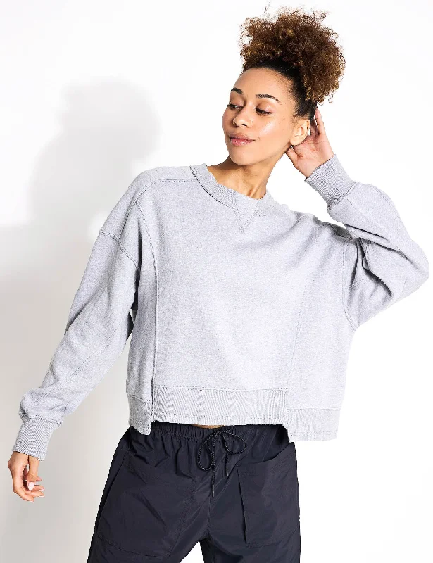 Women's Festive Attire Intercept Pullover - Heather Grey