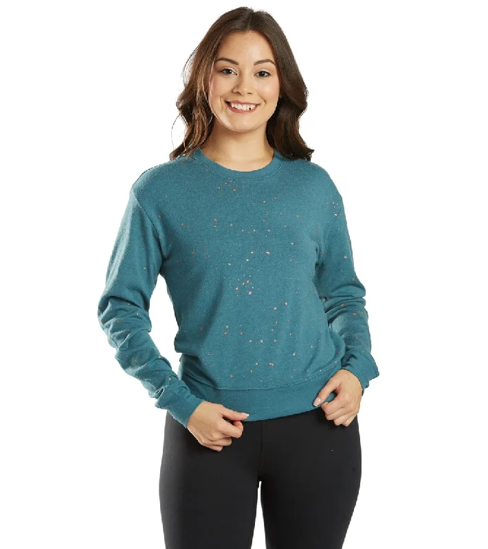 Modern Women's Attire Spiritual Gangster Crew Neck Savasana Pullover